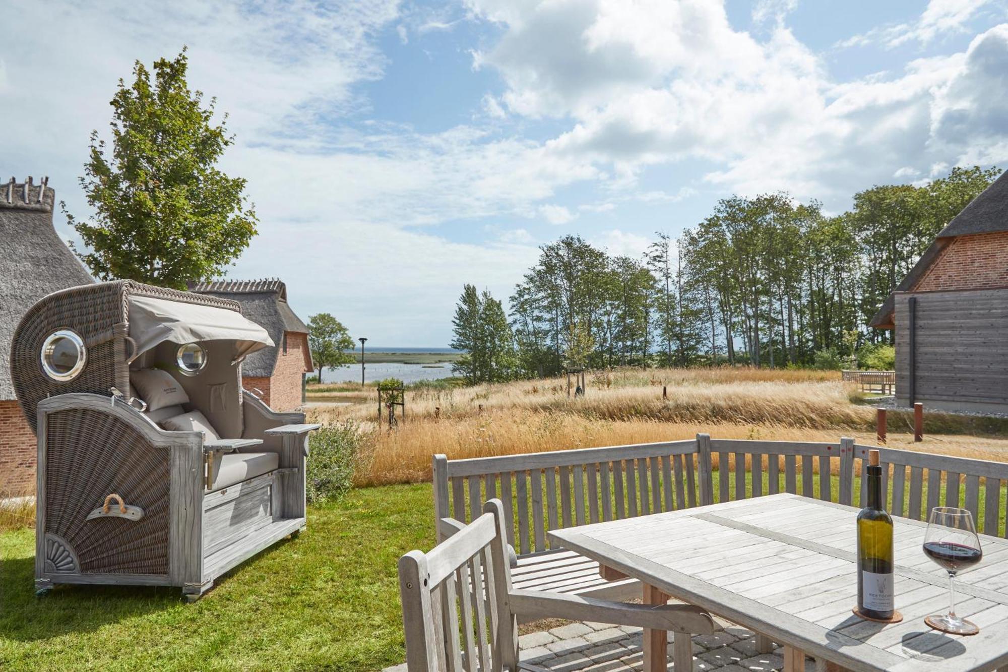 Villa Reetdorf Geltinger Birk Atelierhaus Schilfinsel Nieby  Esterno foto