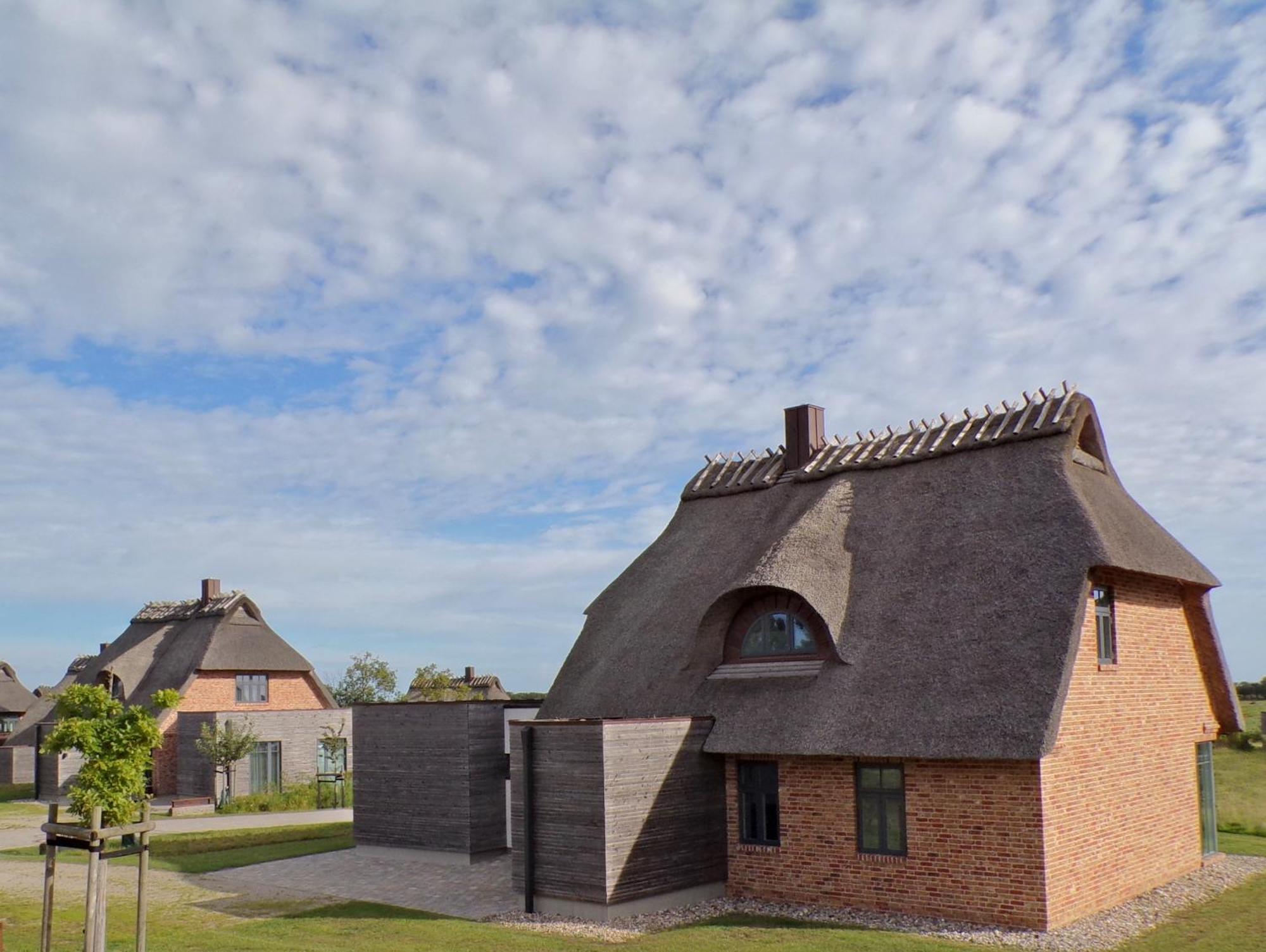 Villa Reetdorf Geltinger Birk Atelierhaus Schilfinsel Nieby  Esterno foto